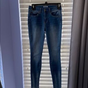 high waisted jeans